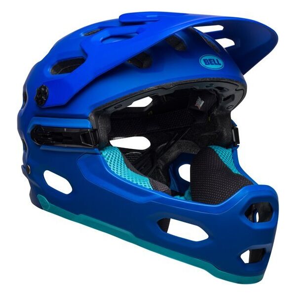 Bell Kask full face BELL SUPER 3R Rozmiar kasku: L(58-62 cm), Wybierz kolor: Matte Dark Green Infrared
