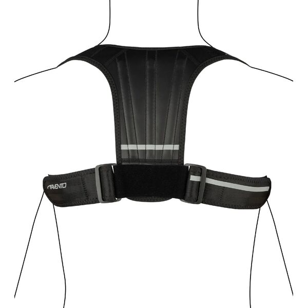 Avento Laikysenos korektorius AVENTO 44SH black/silver