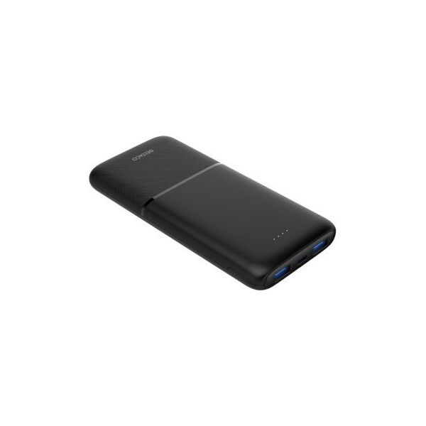 Powerbank Deltaco Išorinė baterija DELTACO 10 000 mAh, 2 x USB-A 18 W, 1 x USB-C PD 20 W / PB-C1007