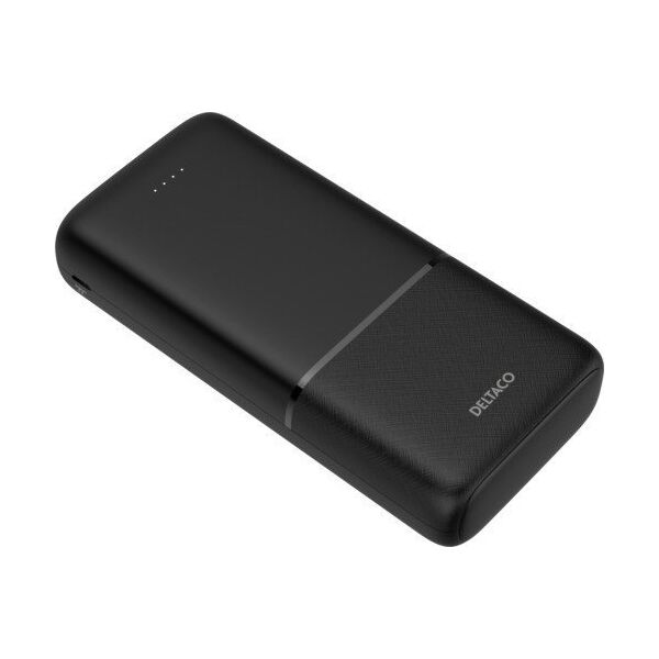 Powerbank Deltaco Išorinė baterija DELTACO 20 000 mAh, 2 x USB-A 18 W, 1 x USB-C PD 20 W / PB-C1008