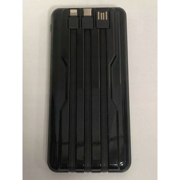 Powerbank Deltaco Išorinė baterija DELTACO 10 000 mAh, 2x USB-A, 1x USB-C / PB-C1005