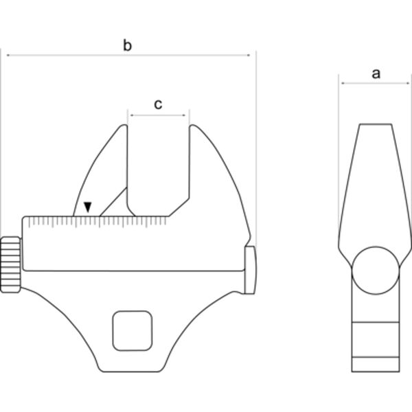 Bahco Klucz żabka nastawny 3/8" 0-29 mm BAHCO