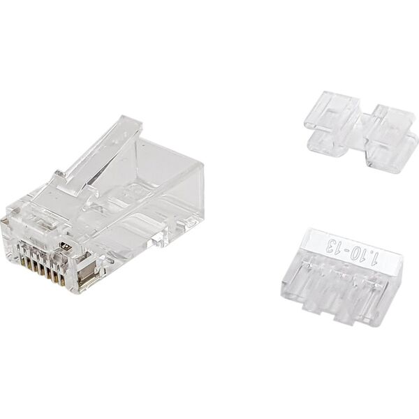 Equip Equip 121146 wtyczka RJ-45 Przezroczysty