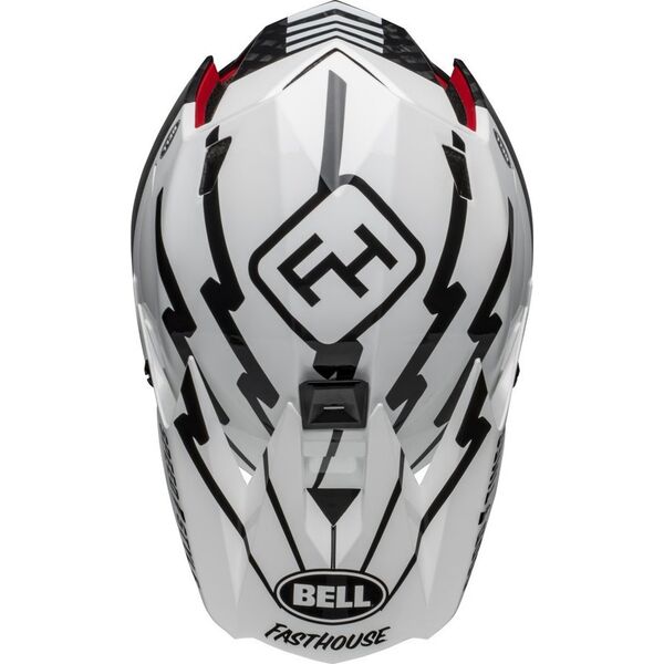 Bell Kask full face BELL FULL-10 MIPS SPHERICAL fasthouse matte gloss white black roz. M (55-57 cm) (NEW)