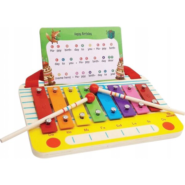 Svoora Svoora Muzikinis instrumentas - Metalofonas - Radijas (8 natos, C-dur)