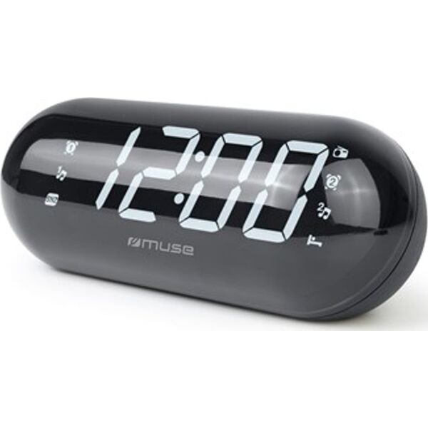 Radiobudzik Muse Muse | Clock Radio With Jumbo Display | M-19 GL | FM radio