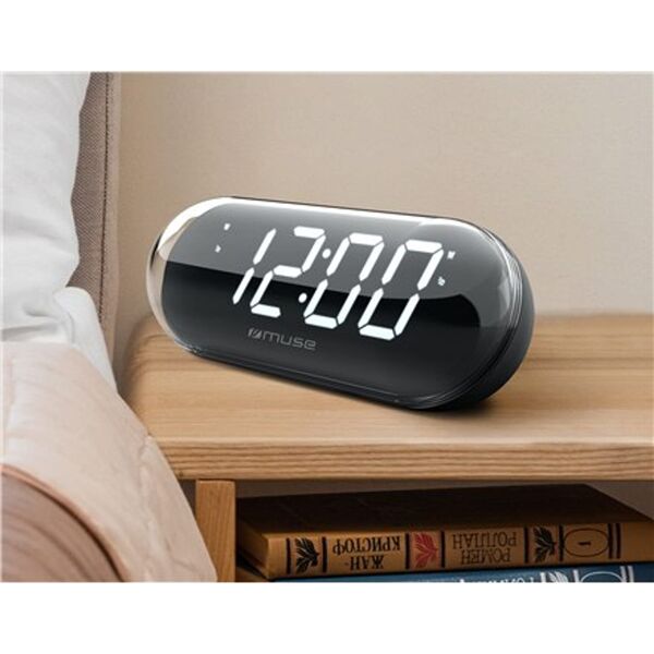 Radiobudzik Muse Muse | Clock Radio With Jumbo Display | M-19 GL | FM radio