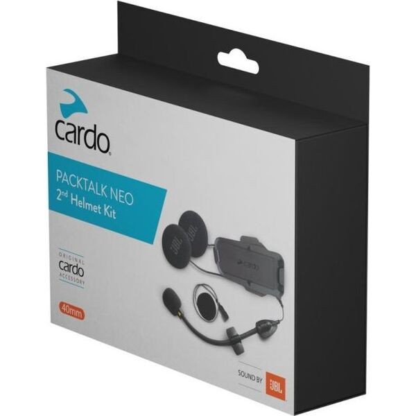 Słuchawki Cardo Cardo PACKTALK NEO Antras šalmo komplektas, Sound by JBL