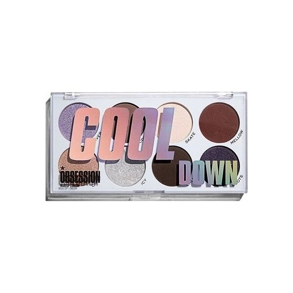Makeup Revolution Makeup Revolution, Obsession, Eyeshadow Palette, Cool Down, 8 Shades, 1.6 g For Women