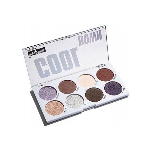 Makeup Revolution Makeup Revolution, Obsession, Eyeshadow Palette, Cool Down, 8 Shades, 1.6 g For Women