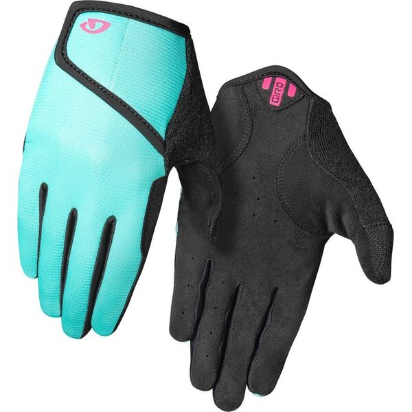 Giro Rękawiczki juniorskie GIRO DND JR II długi palec Rozmiar: S, Wybierz kolor: Screaming Teal Neon Pink