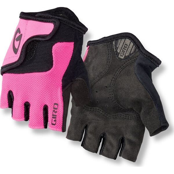 Giro Rękawiczki juniorskie GIRO BRAVO JR krótki palec Rozmiar: S, Wybierz kolor: Screaming Teal Neon Pink
