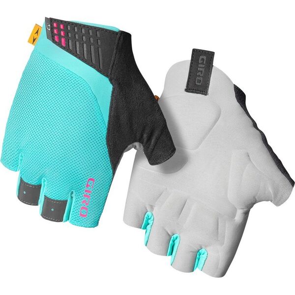 Giro Rękawiczki damskie GIRO SUPERNATURAL W krótki palec Rozmiar: M, Wybierz kolor: Screaming Teal Neon Pink