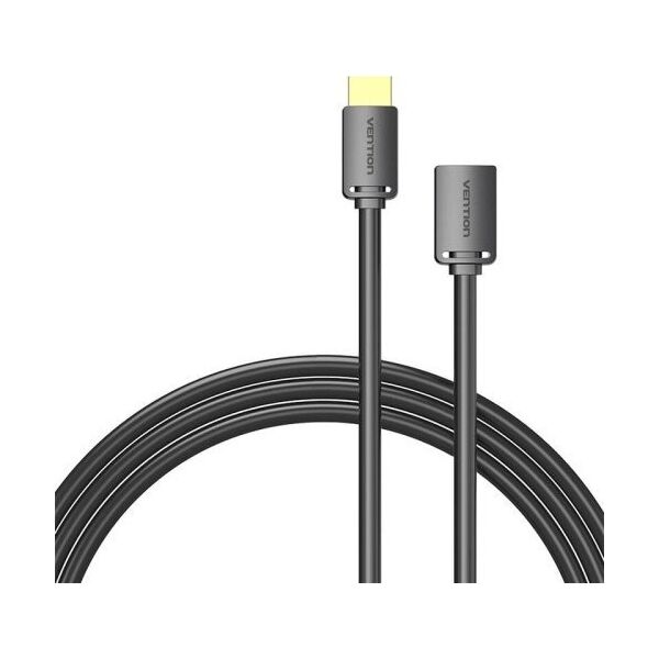 Kabel Vention Kabel HDMI-A męski do HDMI-A żeński 4K HD PVC 3m Vention AHCBI (czarny)