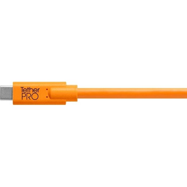 Kabel USB Tether Tools Tether Tools kabelis TetherPro USB-C - USB-C 0,9m, oranžinis
