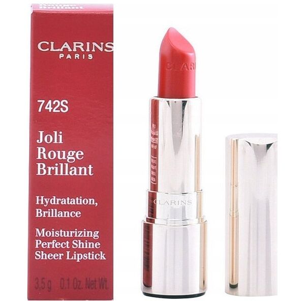 Clarins Clarins, Joli Rouge Brillant, Hydrating, Cream Lipstick, 757S, Mocha, 3.5 g For Women