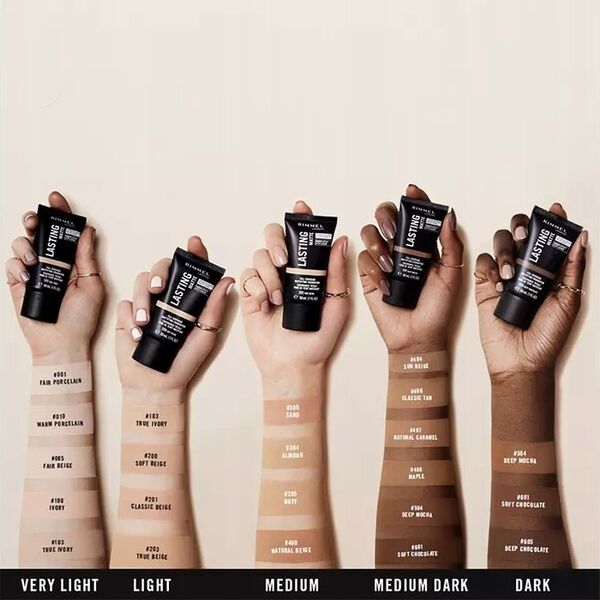 Rimmel London Rimmel London, Lasting Matte, Liquid Foundation, 408, Maple, 30 ml For Women