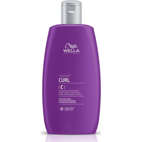 Wella Professionals Wella Professionals, Creatine+ Curl C, Creatine, Hair Perm Lotion, Perm Hair, For Colour Treated Hair, 250 ml For Women