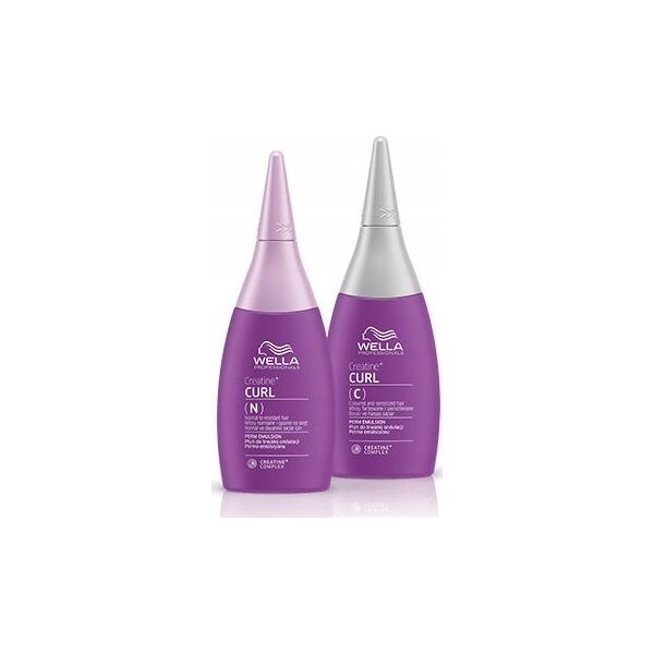 Wella Professionals Wella Professionals, Creatine+ Curl C, Creatine, Hair Perm Lotion, Perm Hair, For Colour Treated Hair, 250 ml For Women