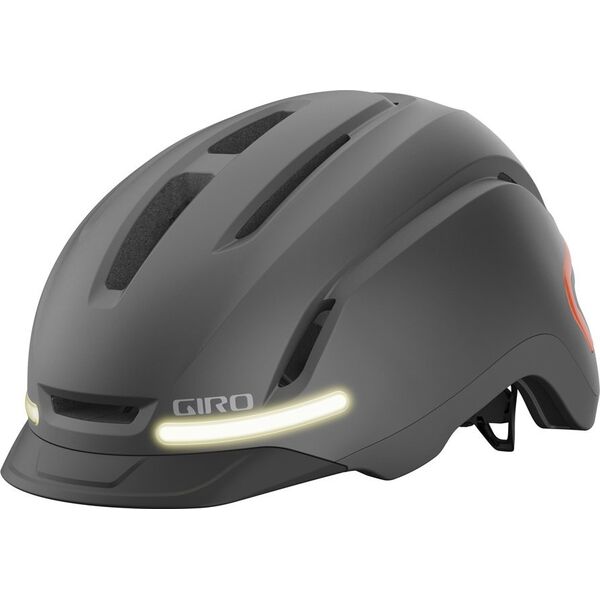 Giro Kask miejski GIRO ETHOS MIPS INTEGRATED LED Rozmiar kasku: S(51-55 cm), Wybierz kolor: Matte Black