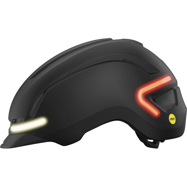 Giro Kask miejski GIRO ETHOS MIPS INTEGRATED LED Rozmiar kasku: L(59-63 cm), Wybierz kolor: Matte Black