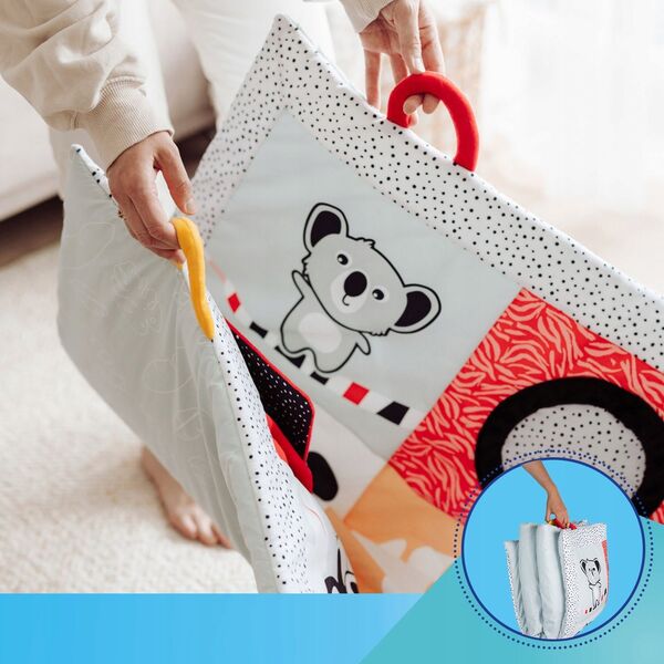 Canpol CANPOL BABIES edukacinis kilimėlis BabiesBoo Tummy Time, 68/094