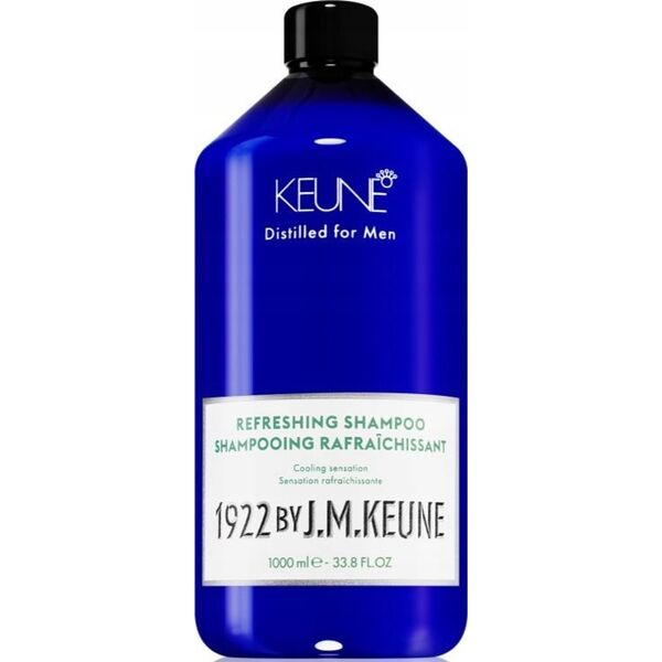 Keune Keune, 1922 By J.M. Keune, Hair Shampoo, Refreshing, 1000 ml For Men