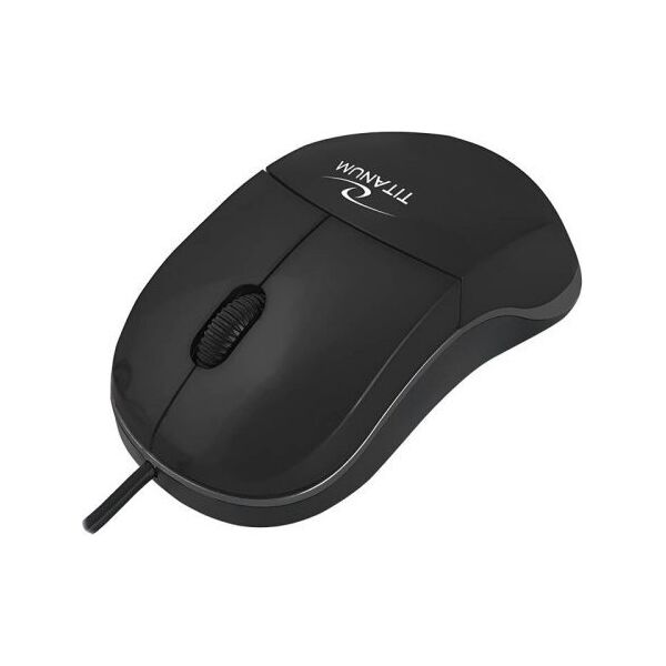 Mysz Esperanza Przewodowa mysz Esperanza TM124K Titanium (czarna)