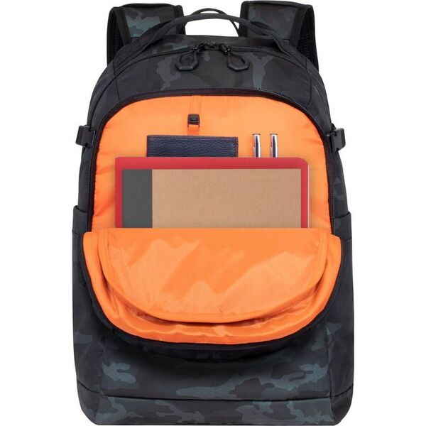 Plecak turystyczny RivaCase NB BACKPACK RUCKSACK 28L/7631 NAVY CAMO RIVACASE