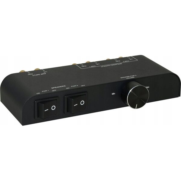 MicroConnect Microconnect MC-GEN-270 przełącznik audio Czarny