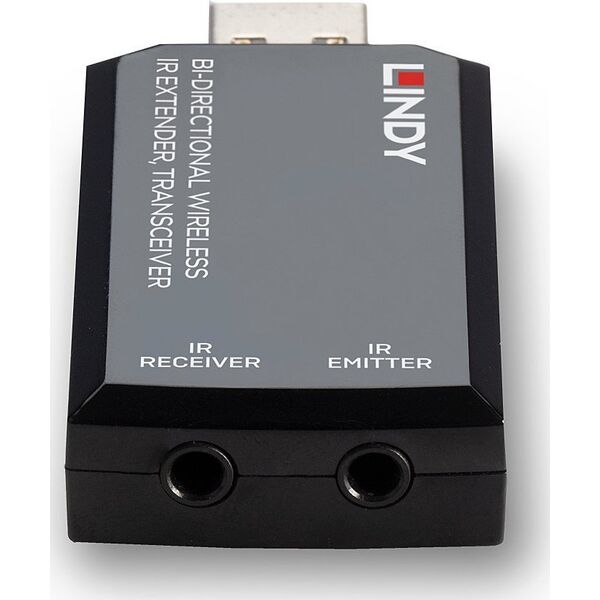 System przekazu sygnału AV Lindy Lindy 38331 przedłużacz AV Nadajnik i transceiver AV Czarny