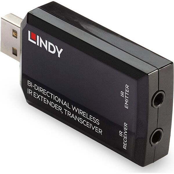 System przekazu sygnału AV Lindy Lindy 38331 przedłużacz AV Nadajnik i transceiver AV Czarny