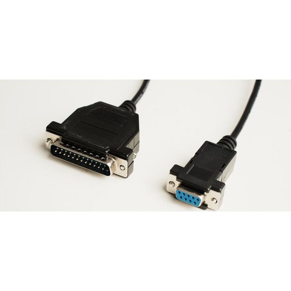 Kabel MicroConnect Microconnect IBM029B-1,8 kabel równoległy Czarny 1,8 m DB-9 DB-25
