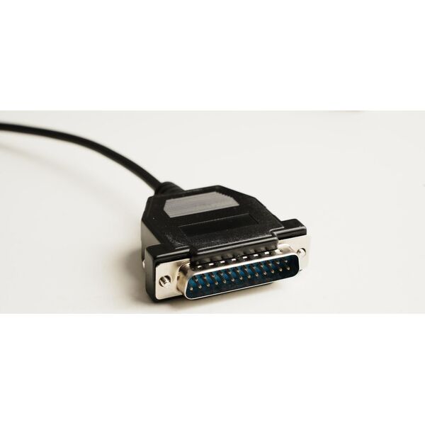 Kabel MicroConnect Microconnect IBM029B-1,8 kabel równoległy Czarny 1,8 m DB-9 DB-25