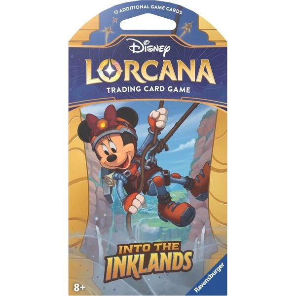 Ravensburger Disney Lorcana gra karciana Into the Inklands Booster Pack SLEEVED KARTY