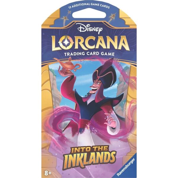 Ravensburger Disney Lorcana gra karciana Into the Inklands Booster Pack SLEEVED KARTY