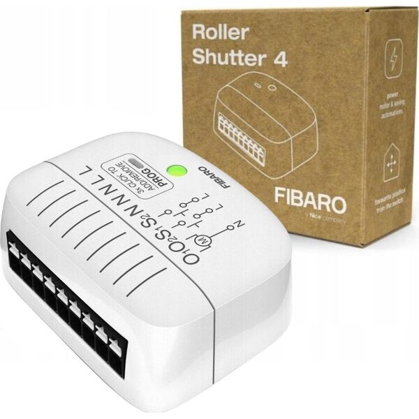 System przekazu sygnału AV Fibaro Sterownik Rolet Fibaro FGR-224 (następca FGR-223)