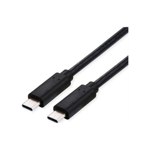 Kabel USB Roline ROLINE USB4 Gen3x2 Kabel C-C ST/ST 40Gbit/s 100W schwarz 0,8m