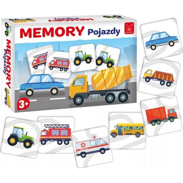 Kangur Memory Pojazdy gra Kangur