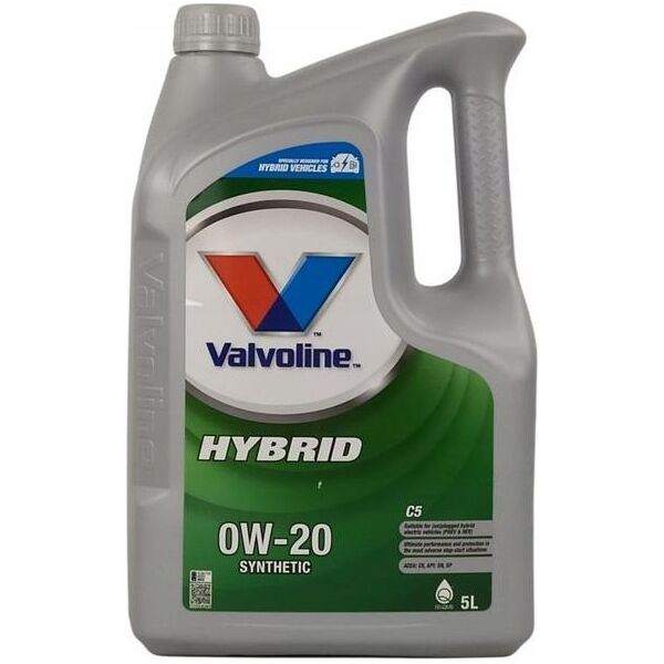 Valvoline Alyva varikliui HYBRID C5 0W20 5L, Valvoline