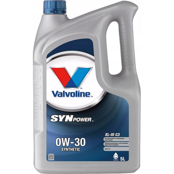 Valvoline Alyva varikliui SYNPOWER XL-III C3 0W30 5L, Valvoline