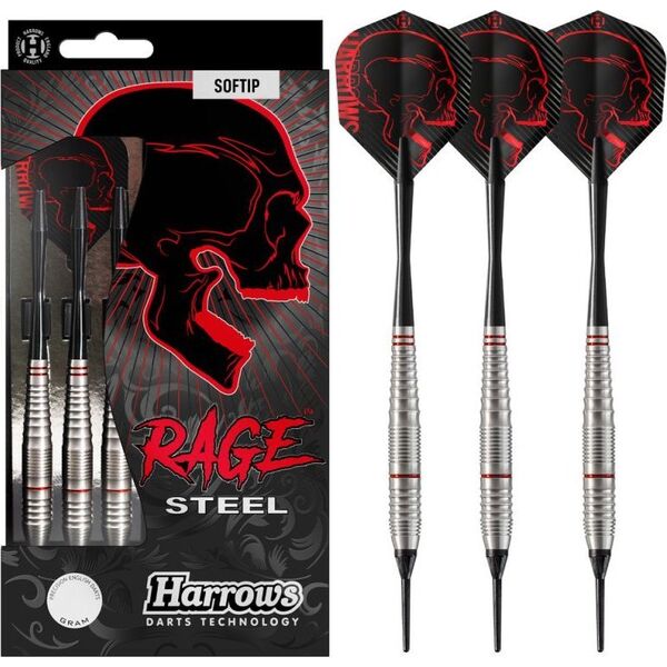 Harrows Smiginis Softip RAGE 3x18g