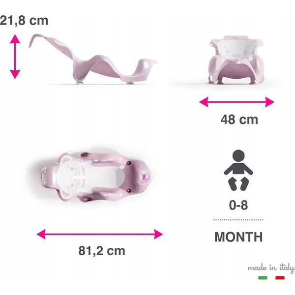 OkBaby OKBABY "Buddy" maudymosi kėdutė grey, 37942300