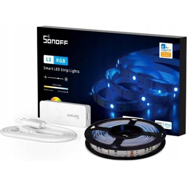 Taśma LED Sonoff Sonoff L3 RGB Wifi Led juostos komplektas 5 m