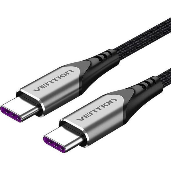 Kabel USB Vention USB-C - USB-C 1.5 m Czarny (TAEHG)