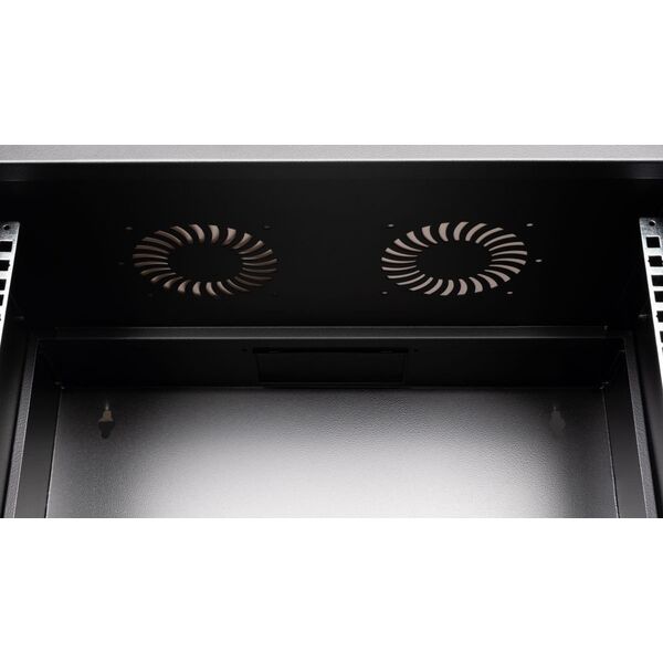 Szafa Equip Equip Wandgehäuse 19"  07U 540x400mm Glastür  schwarz