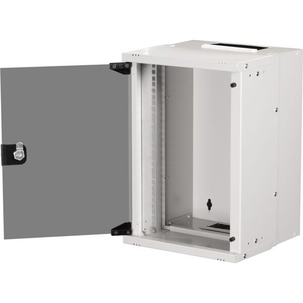 Szafa Equip Equip Wandgehäuse 10"  09U 300x300mm Glastür  grau
