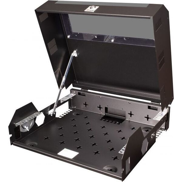 Szafa Equip Equip Netzwerkschrank 19"  05U 475mm Stahltür  schwarz