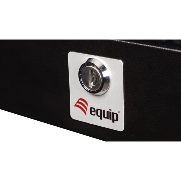 Szafa Equip Equip Netzwerkschrank 19"  05U 475mm Stahltür  schwarz