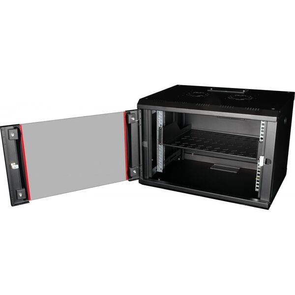 Equip Equip Fachboden fest 19" für Serverschränke, 2U 80cm sw